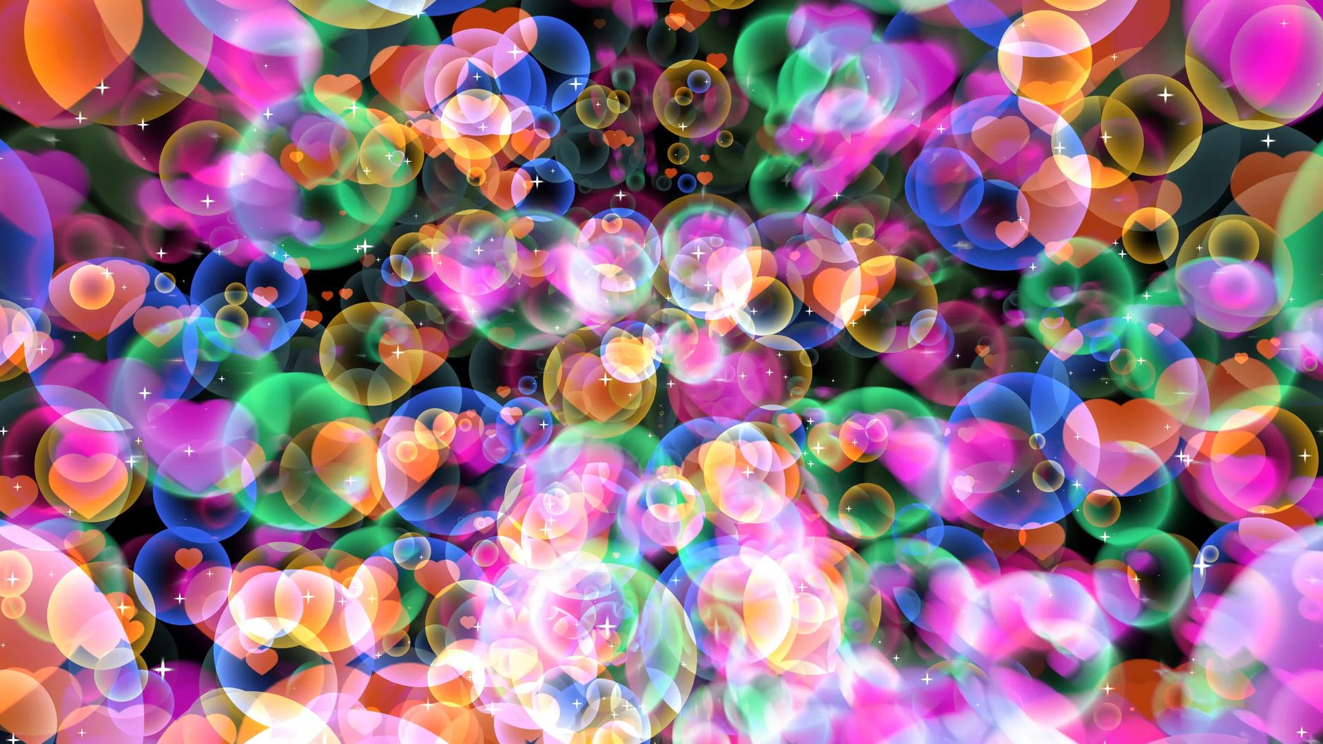 3d彩虹泡沫视频的预览图