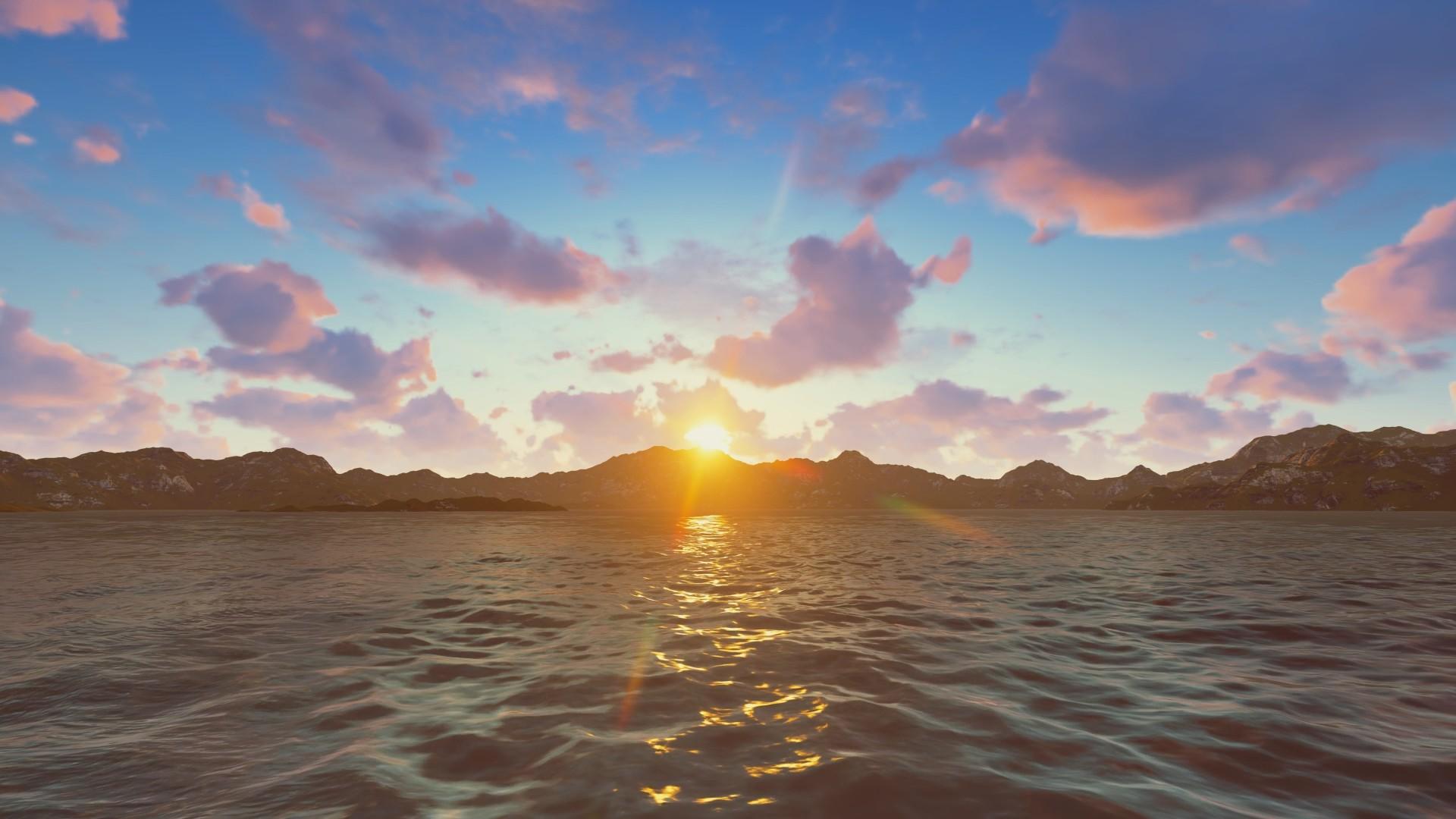 海湾太阳升起视频的预览图