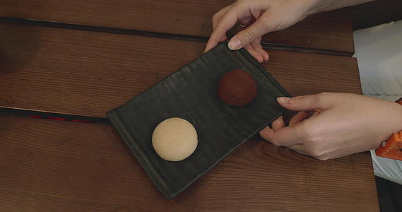 莫奇甜点配有折纸图片视频的预览图