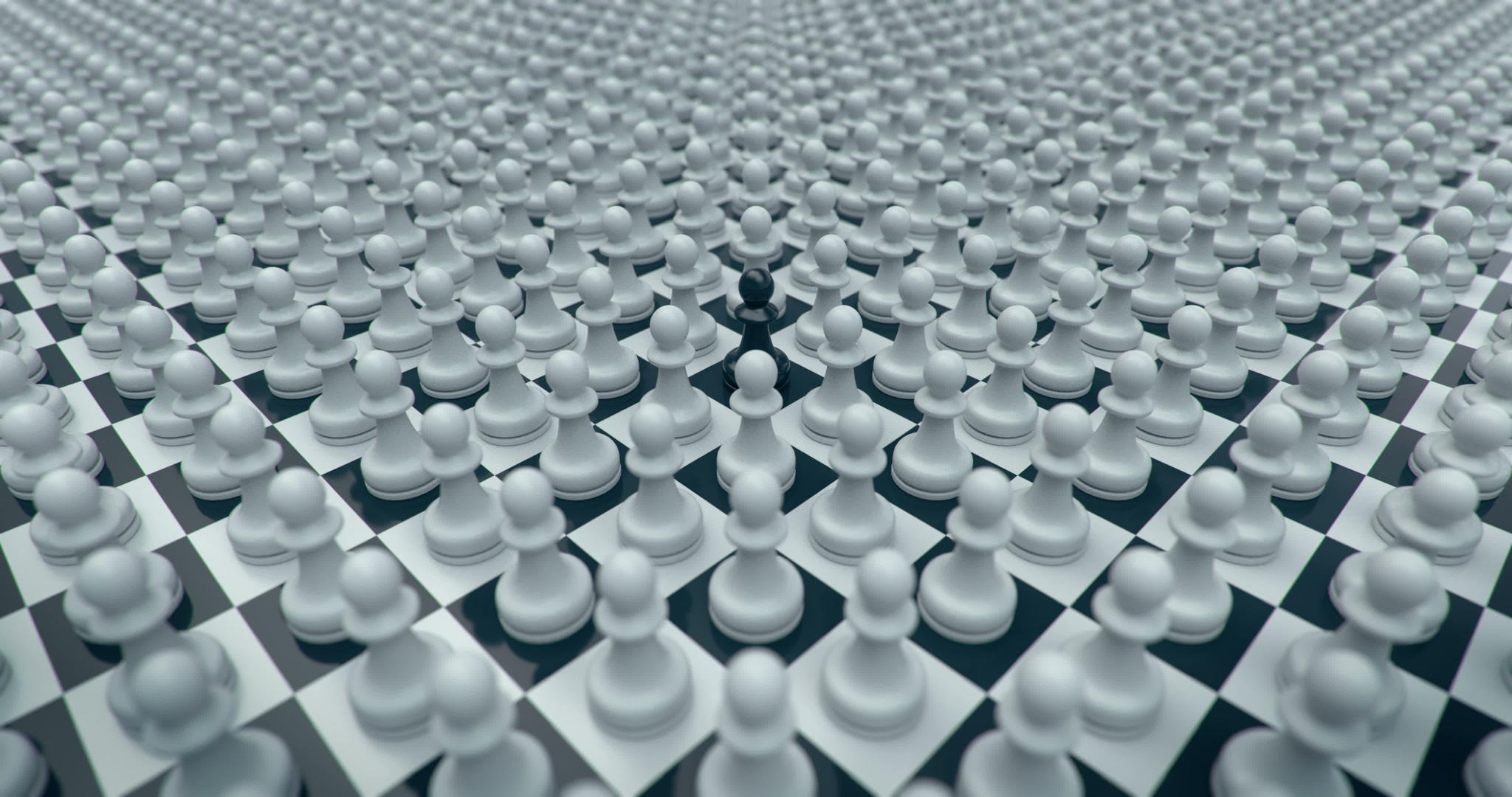 从一个独特的黑象棋拼图中放大3个D动画和阿尔法蒙面视频的预览图