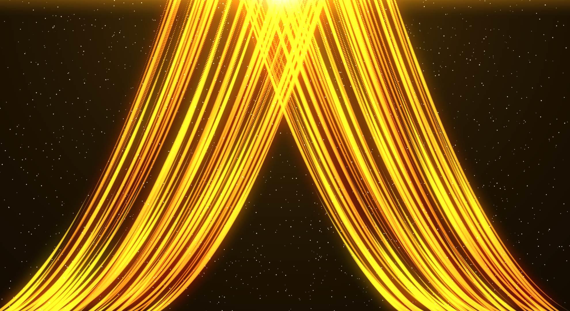 金色大气粒子背景遮罩视频的预览图