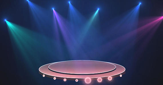 舞台灯光背景视频视频的预览图
