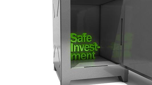 安全投资概念动画视频的预览图