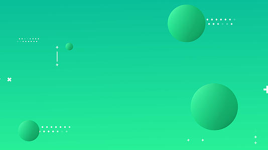 4K绿色现代简单清新渐变背景视频的预览图