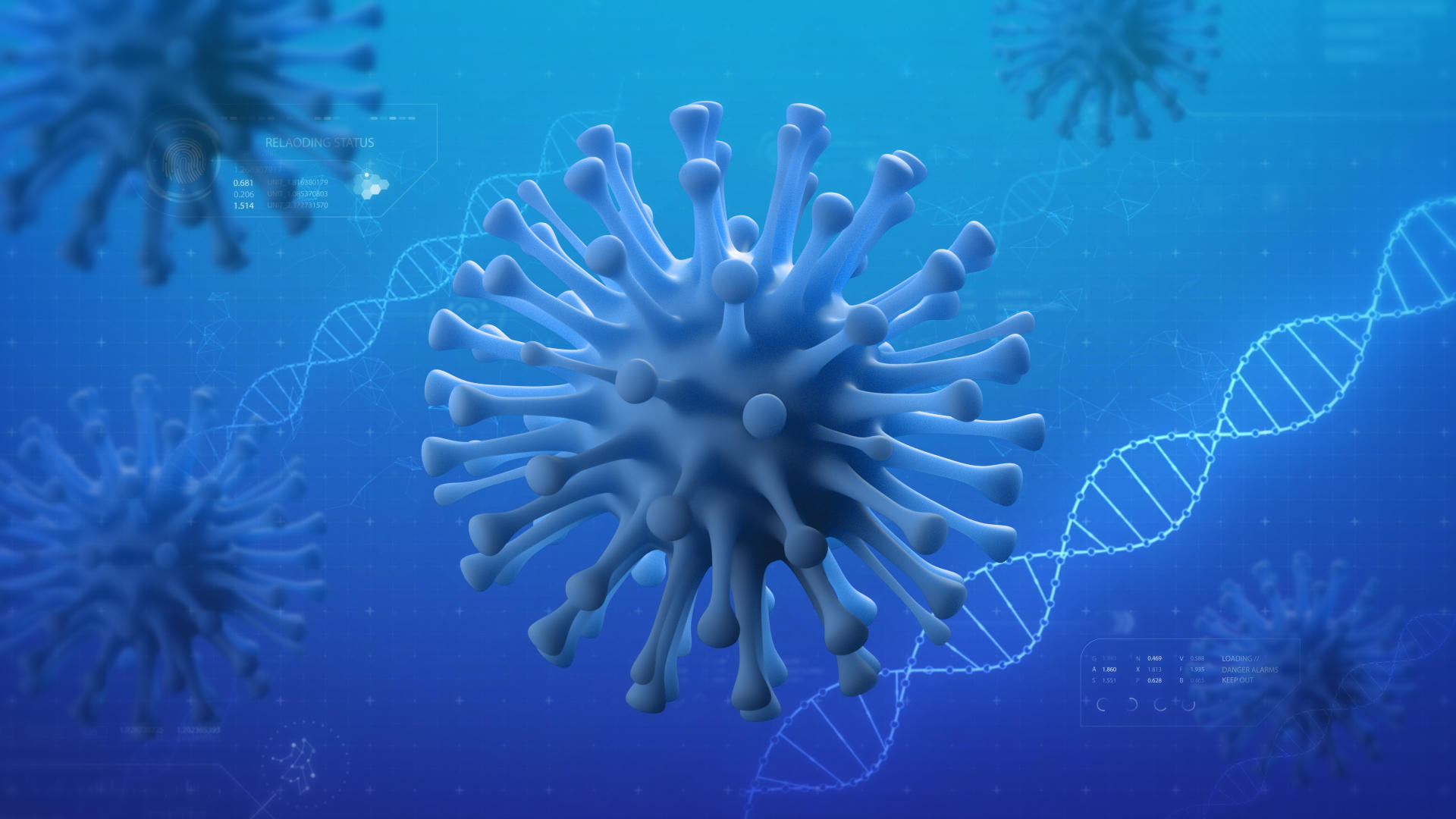 冠状病毒背景视频视频的预览图