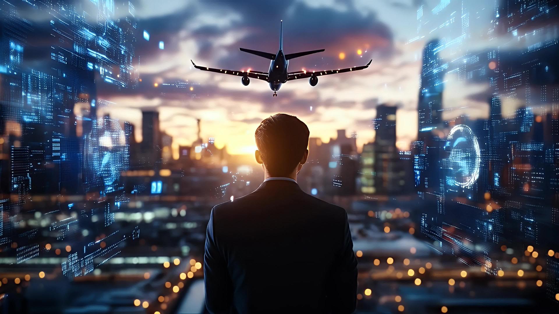 超高清商务人士商务精英成功人士白领视频的预览图