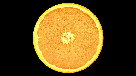 透明通道橙子片素材视频的预览图