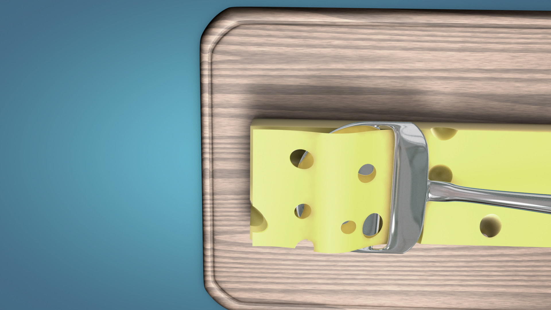 3d慢动模型奶酪切片视频的预览图