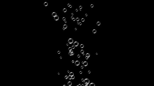 4K透明通道气泡视频素材视频的预览图