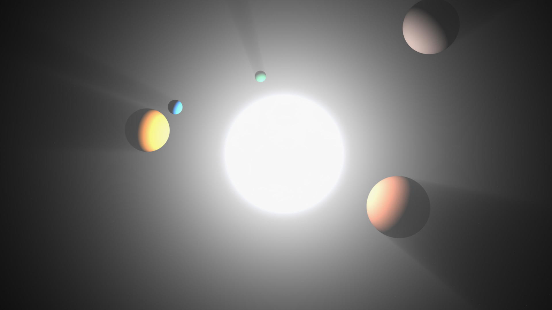 恒星和行星系统视频的预览图