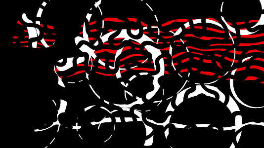 艺术液体矩形动画视频的预览图