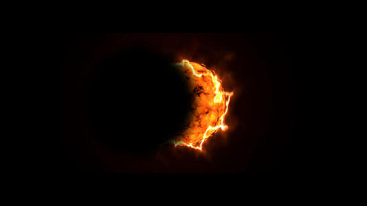 太阳日食带通道视频的预览图