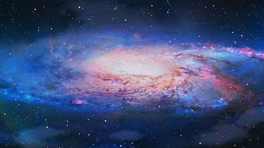 星空星云背景视频的预览图