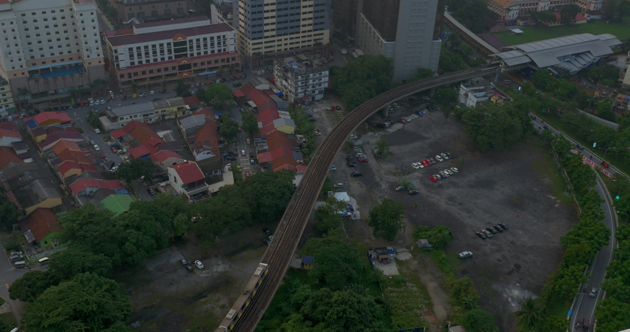 Malaysia库阿拉全天全天全景视频的预览图