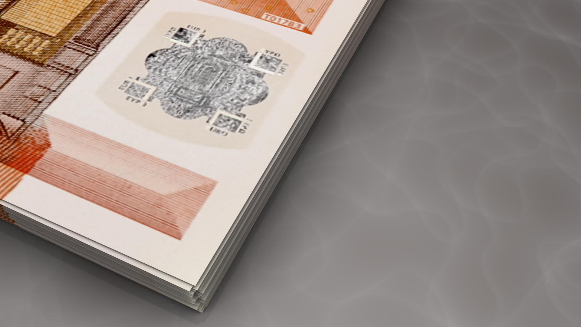 欧元动画纸币视频的预览图