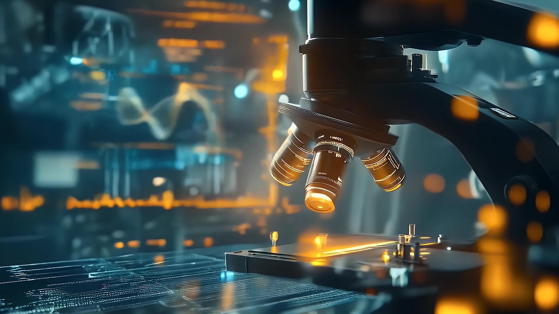 4k超高清生物制药研发药物研发医学研究药物研发科研研究视频的预览图