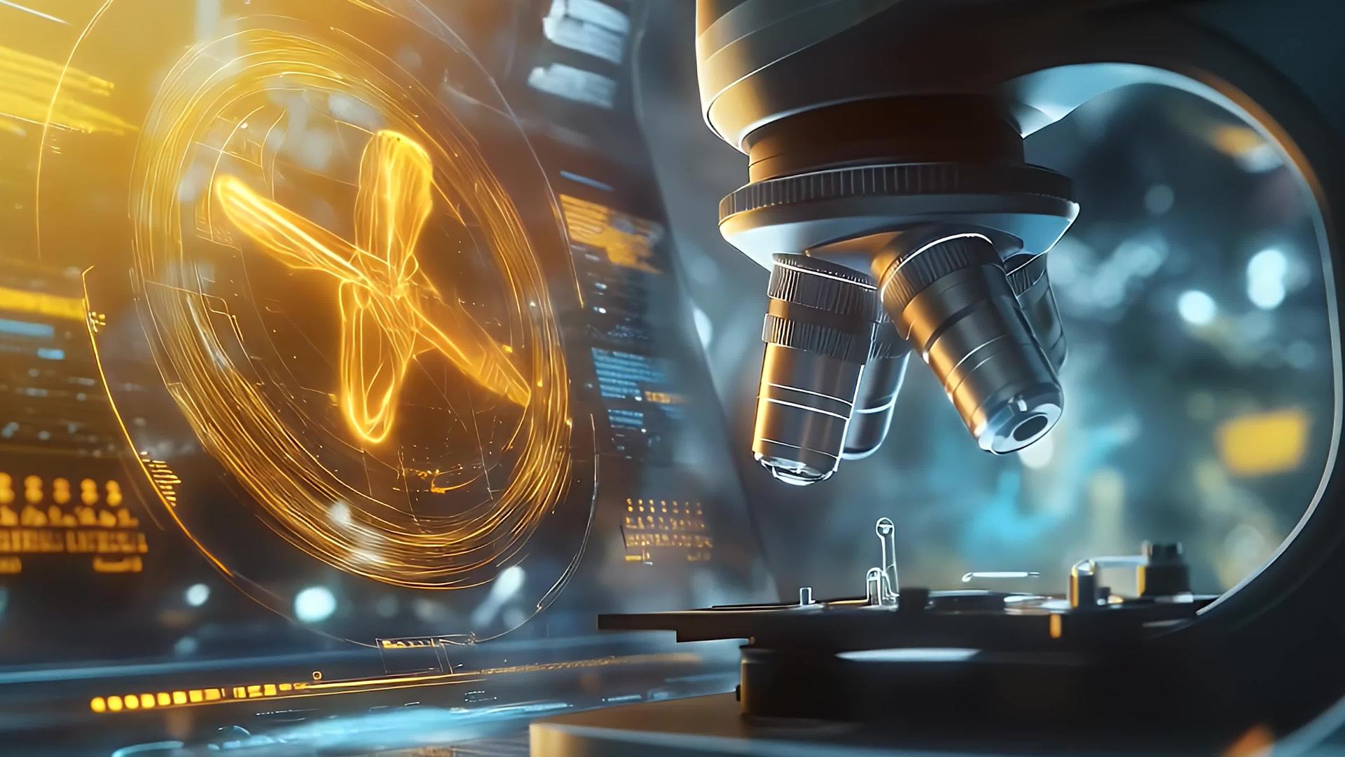 4k超高清生物制药研发药物研发医学研究药物研发科研研究视频的预览图