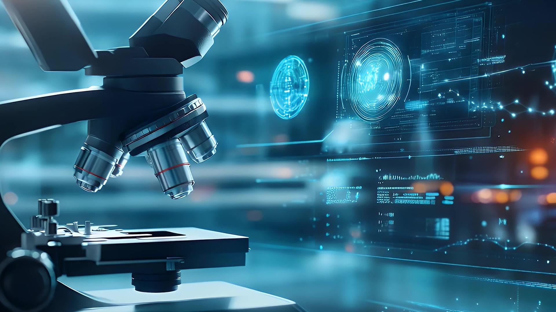 4k超高清生物制药研发药物研发医学研究药物研发科研研究视频的预览图