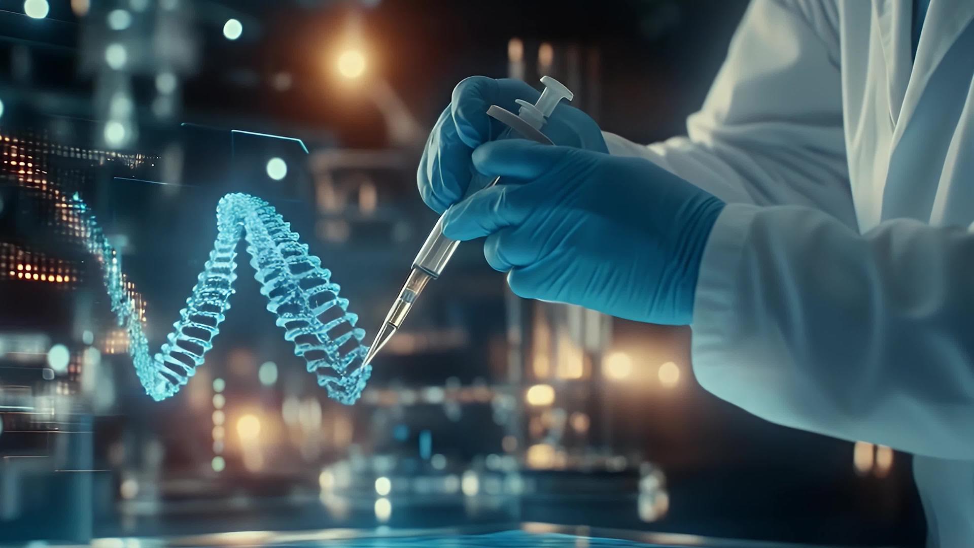 4k超高清生物制药研发药物研发医学研究药物研发科研研究视频的预览图