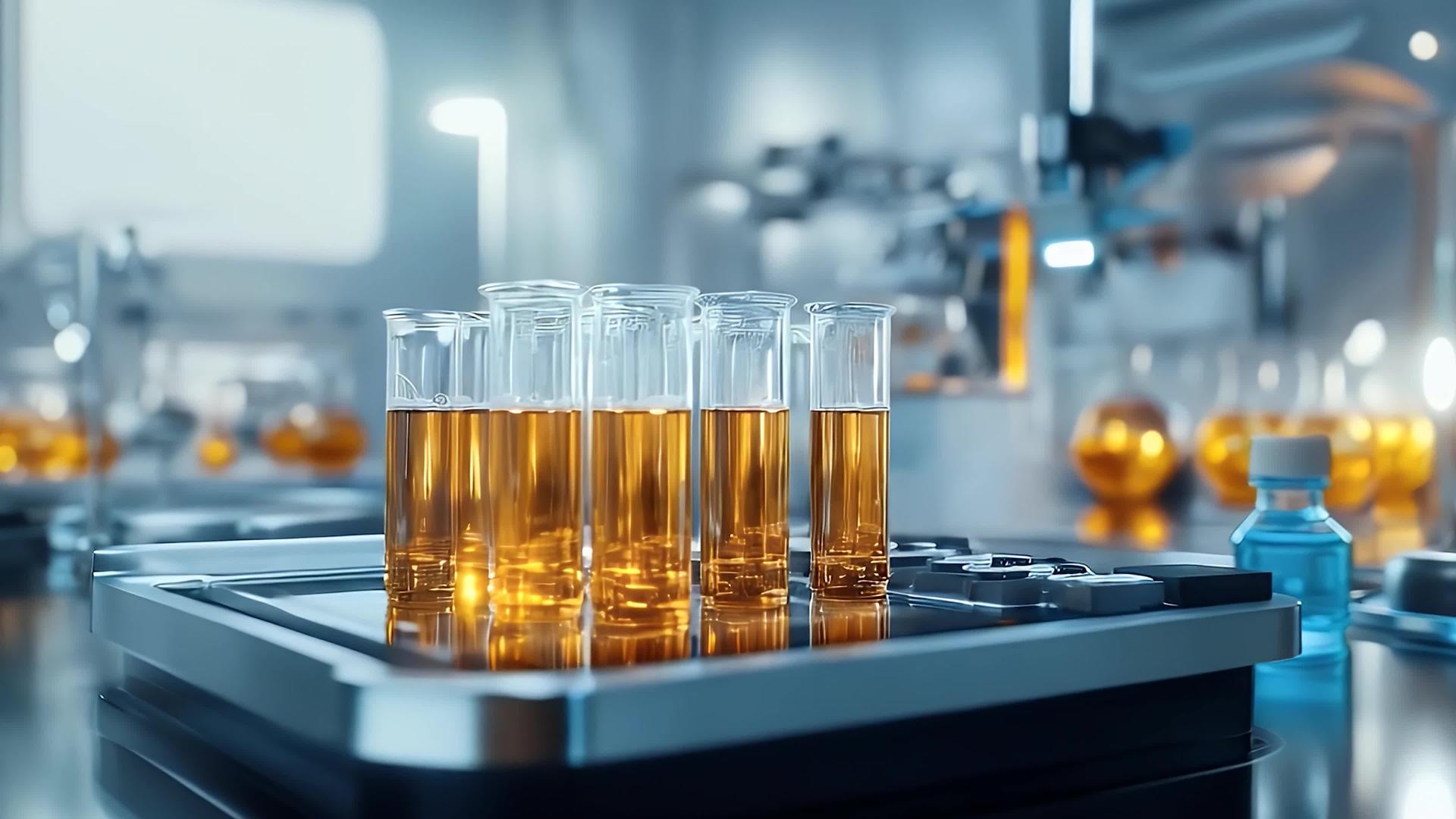 4k超高清生物制药研发药物研发医学研究药物研发科研研究视频的预览图