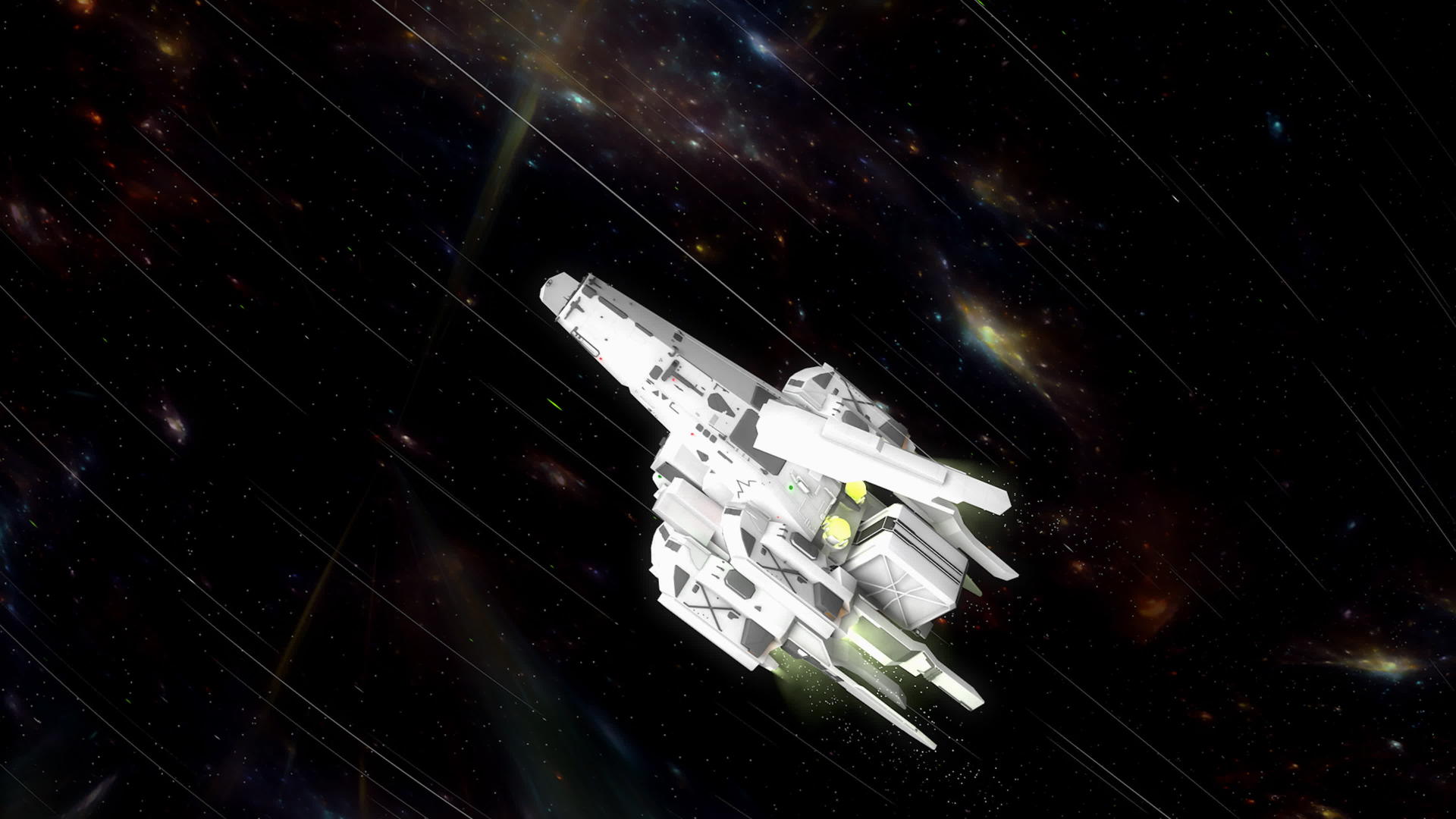3d模型菲艺术概念太空巡洋舰视频的预览图