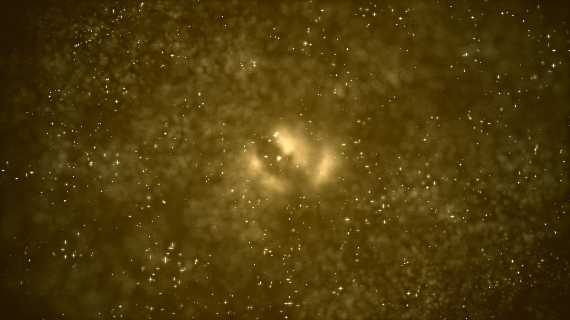 金色粒子闪烁背景视频的预览图