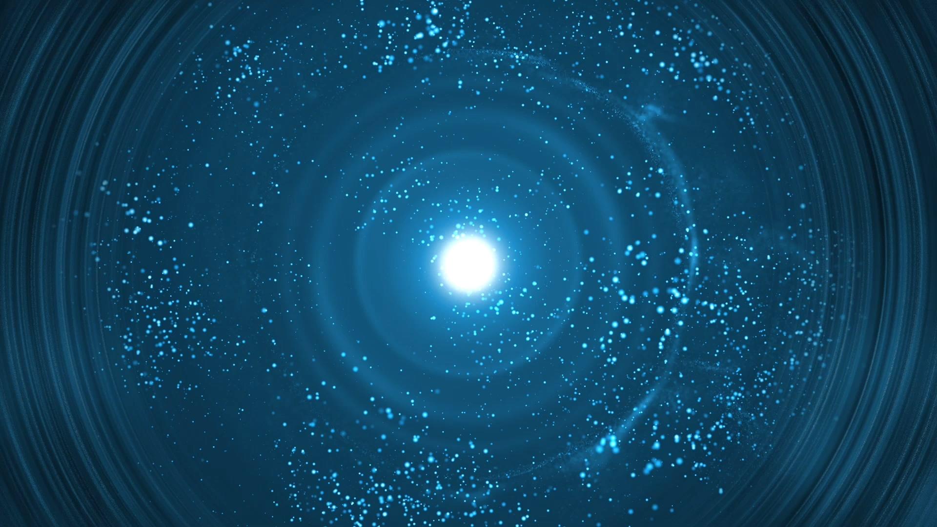 炫酷抽象粒子光圈视频的预览图