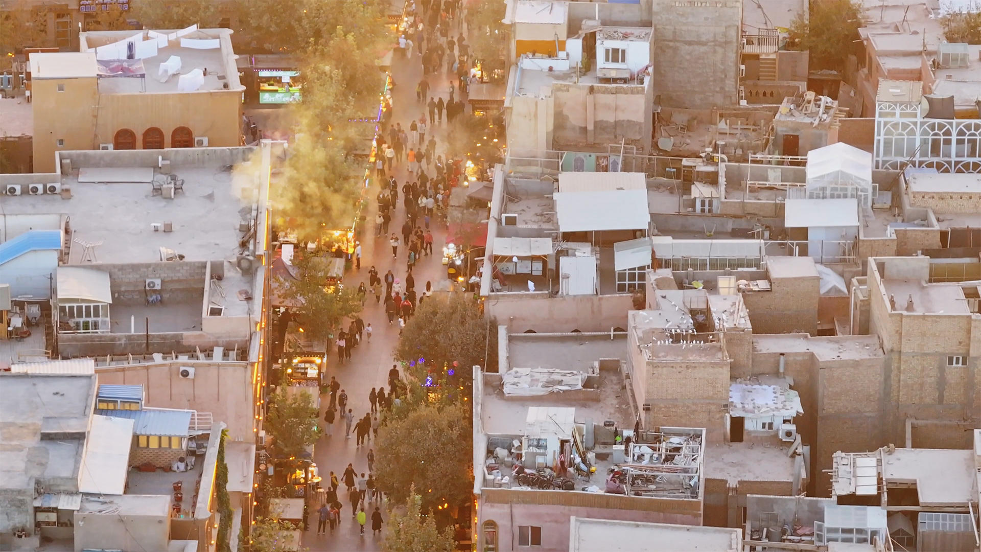4K喀什古城视频的预览图