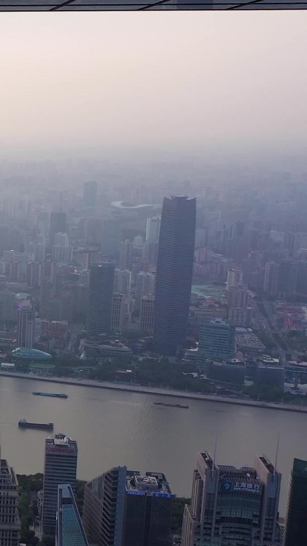 俯瞰上海全景视频的预览图