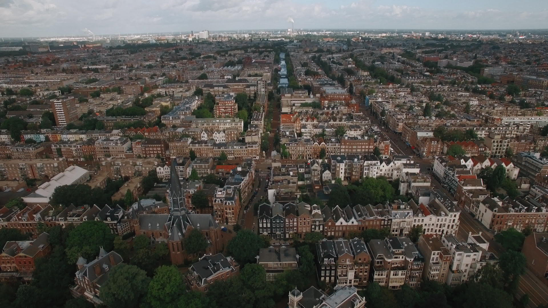 Amsterdam空中全景无地视频的预览图
