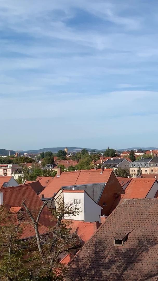 著名的德国旅游城市纽伦堡城市风景延时视频视频的预览图