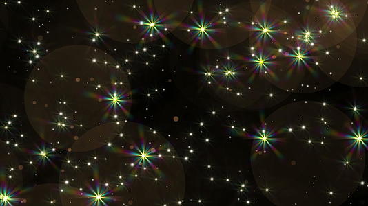 恒星在天空中闪烁4k视频的预览图