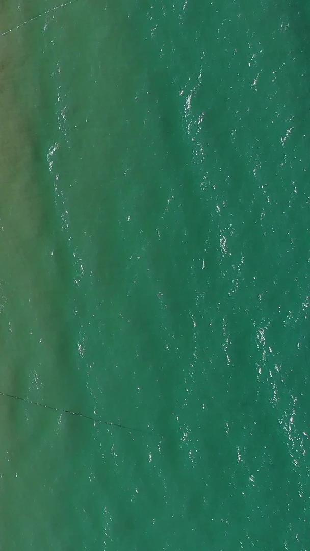 青岛金沙滩风景航拍视频视频的预览图