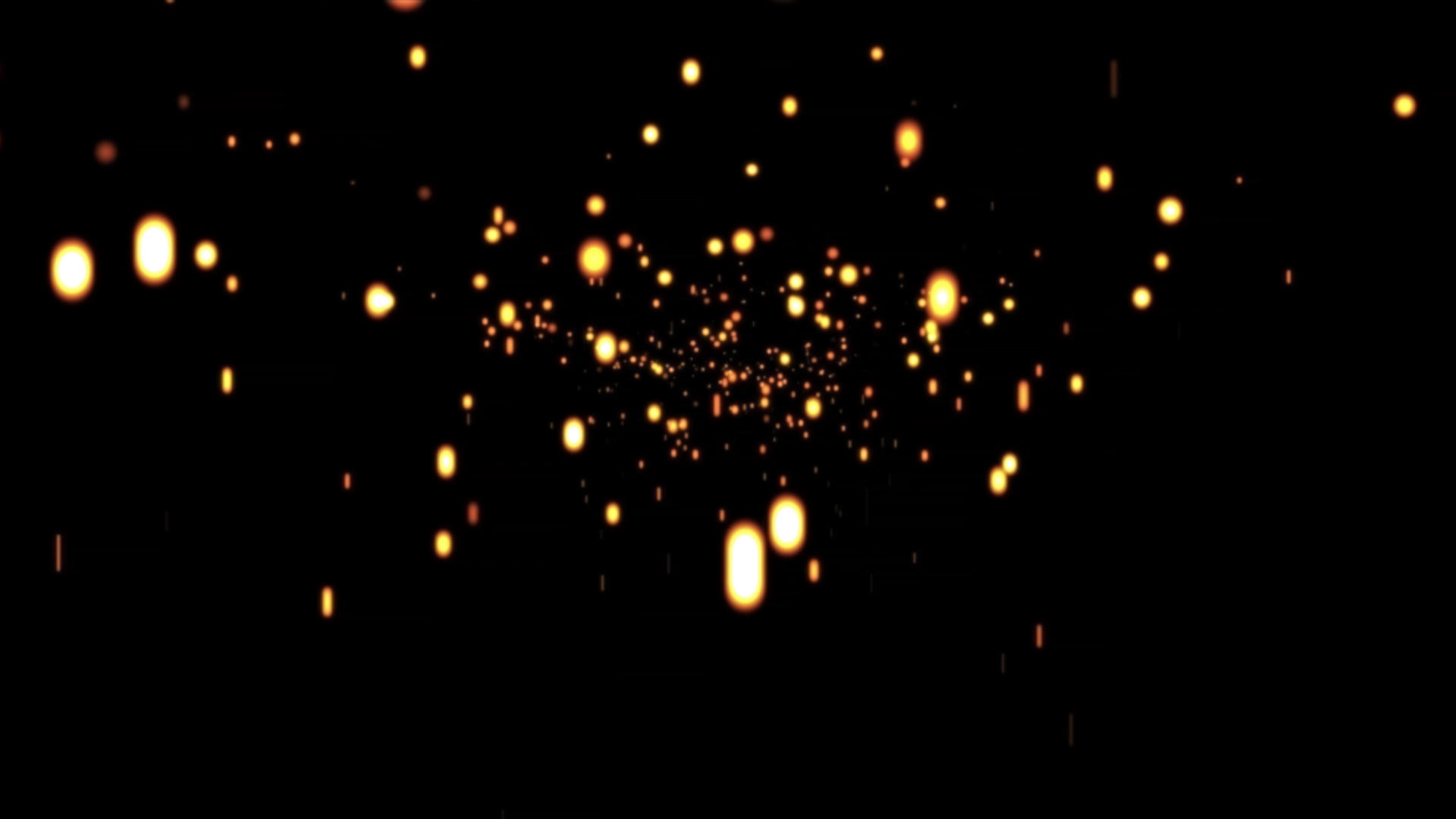 粒子雨动画元素带透明度通道视频的预览图