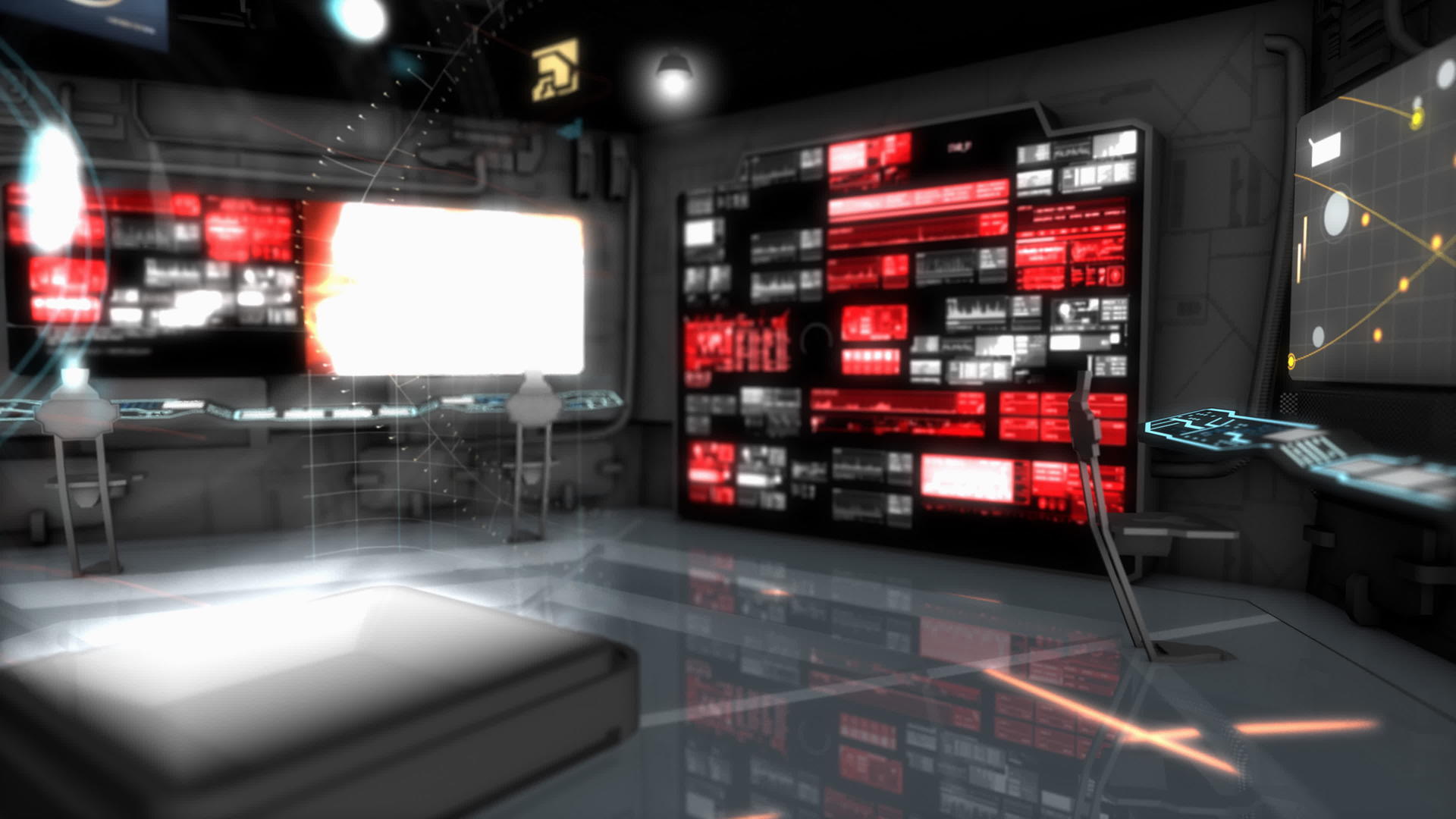 星舰指挥室宇宙飞船控制室视频的预览图