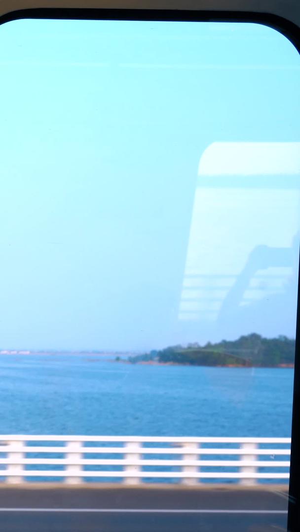 美丽的南京石臼湖地铁风景视频的预览图