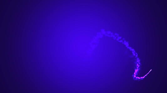 神奇的紫色银色粒子足迹背景完全完整HD分辨率视频的预览图