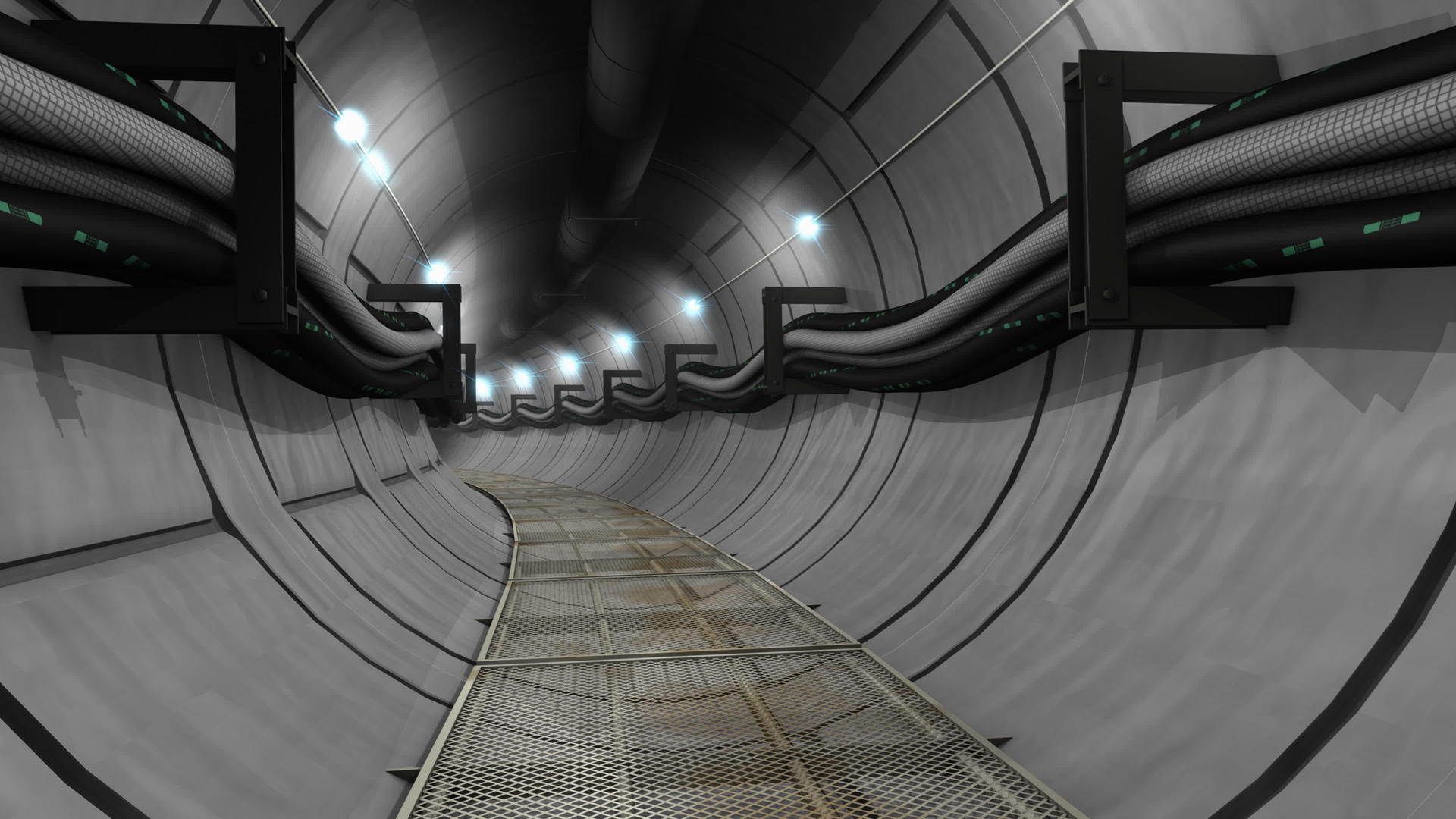 3d动画通用隧道视频的预览图