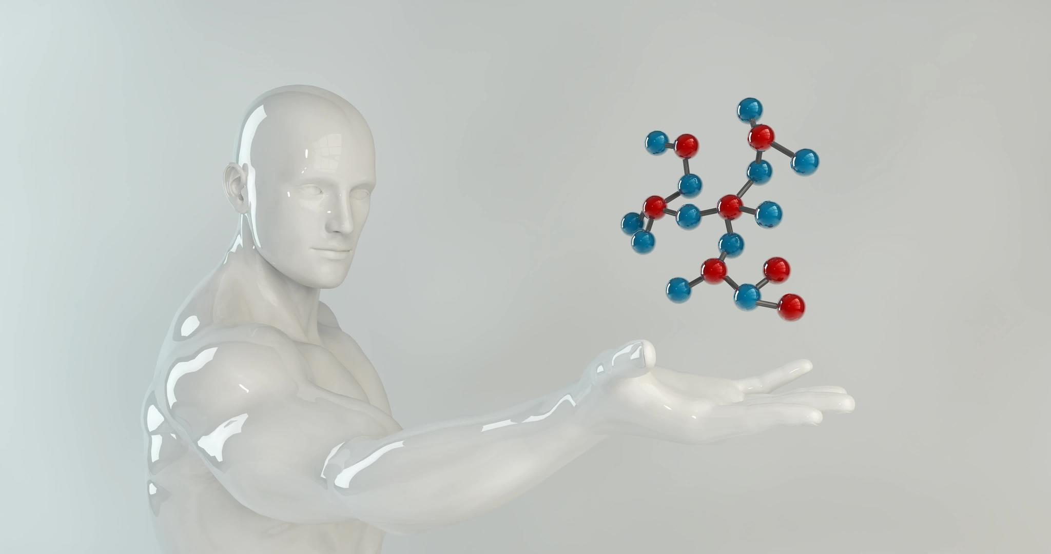 科学分子持有的科学分子由科学家作为概念进行循环视频的预览图