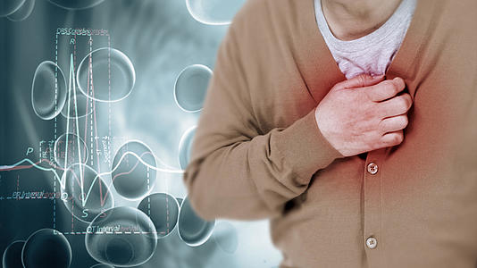 高血压心脏危机背景视频视频的预览图
