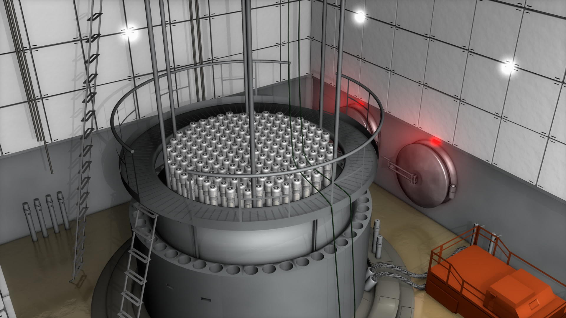 3d现代高端核反应堆安全措施视频的预览图