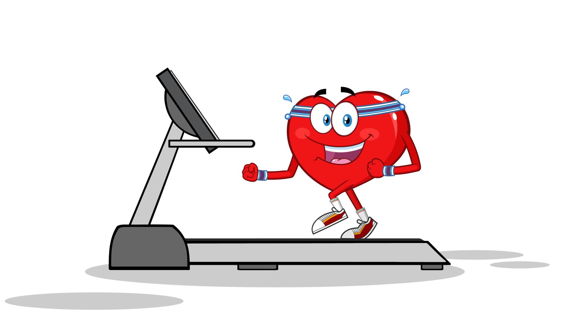 在操场上奔跑的卡通人物是健康的视频的预览图