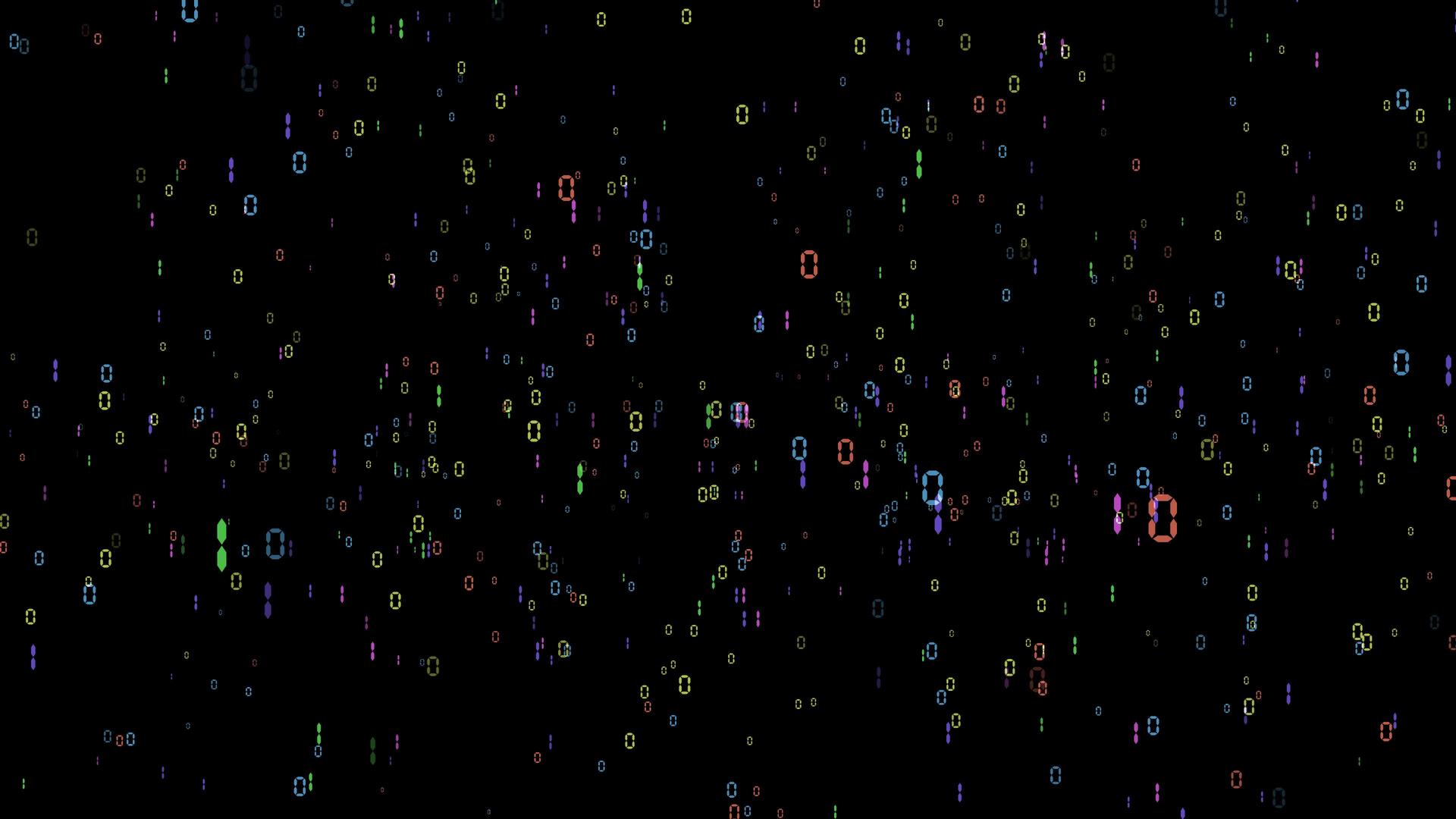 数字圆滑矩阵数字圆滑矩阵颜色视频的预览图