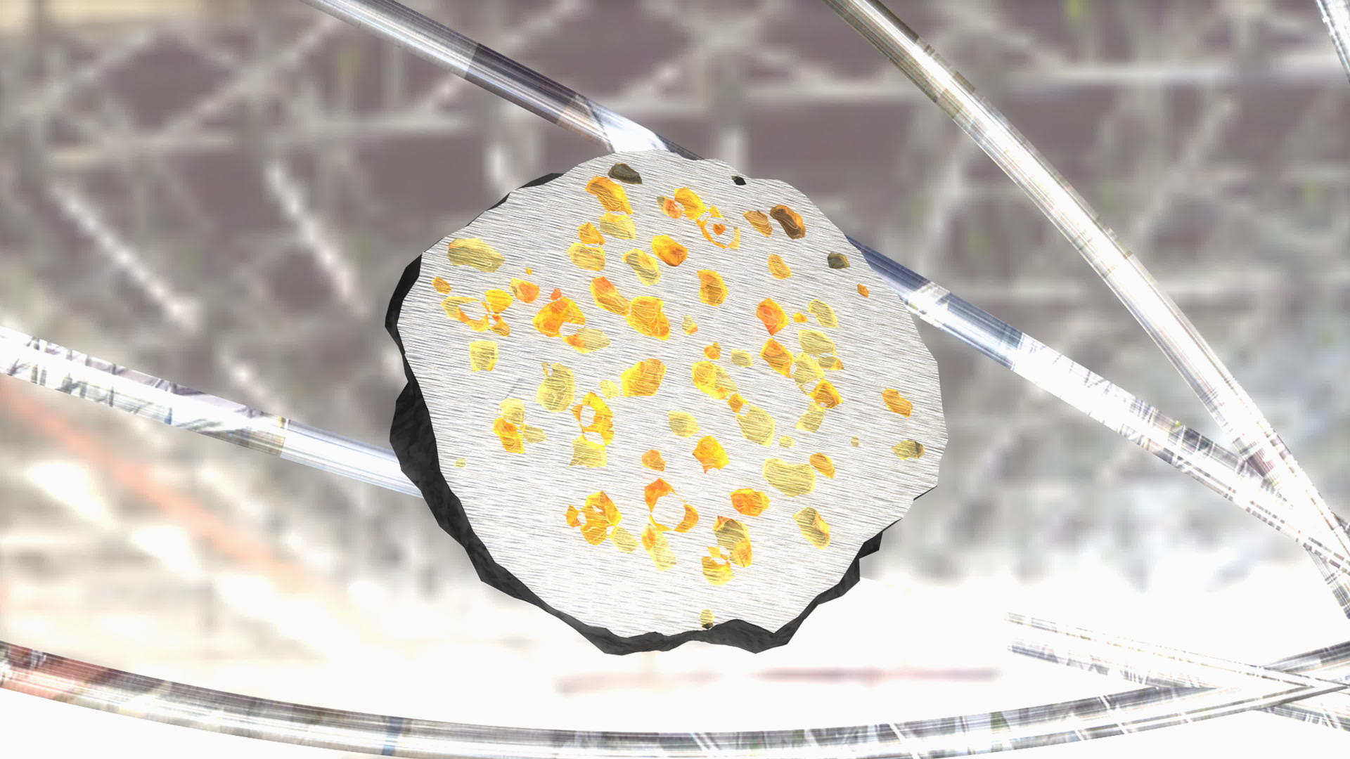 切割白礁陨石视频的预览图