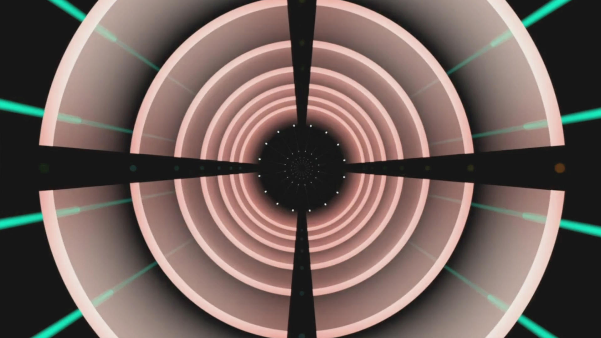 炫彩循环圈体动态元素后期内容应用视频的预览图
