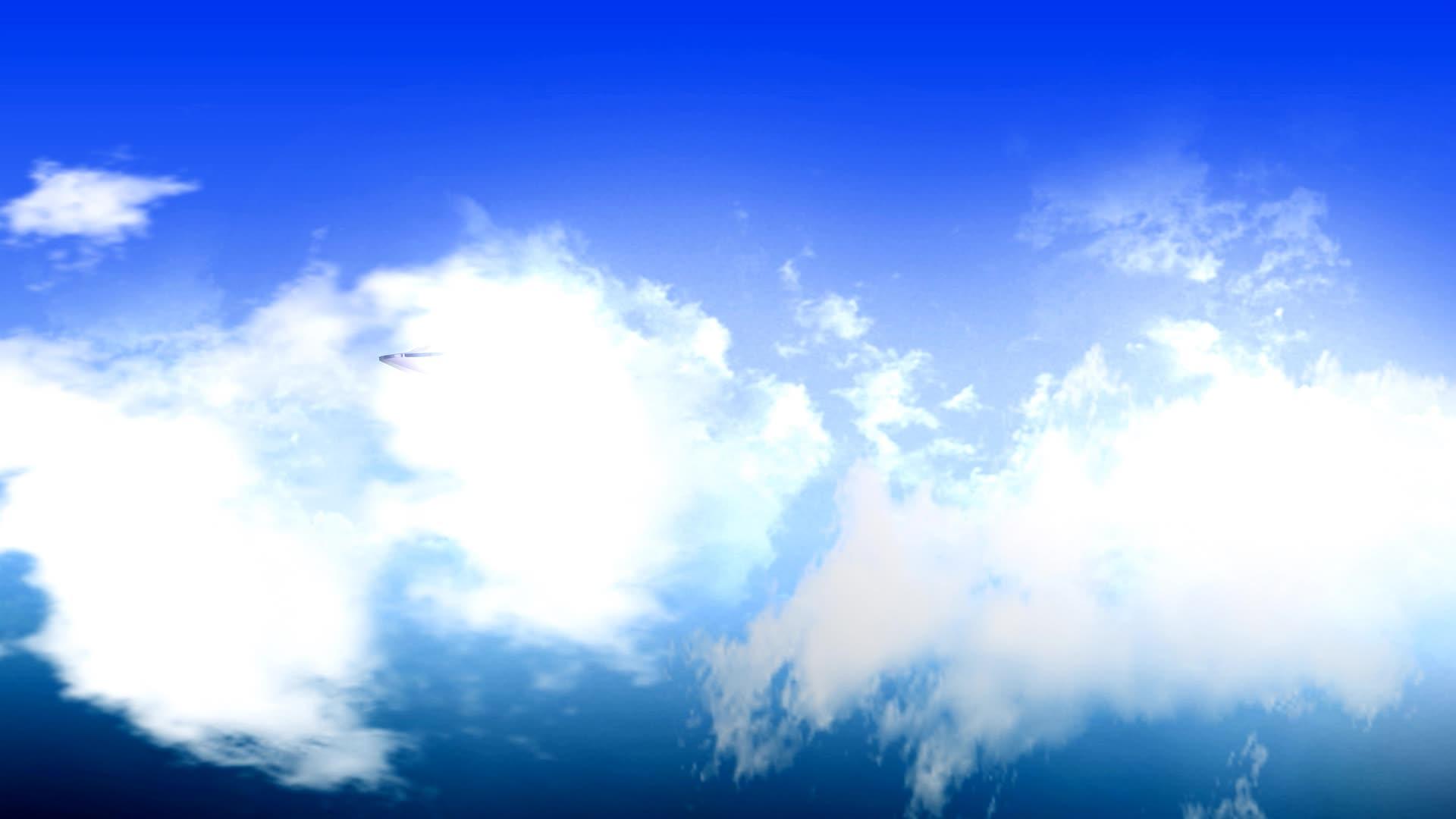 不明飞行物在天空中飞行视频的预览图
