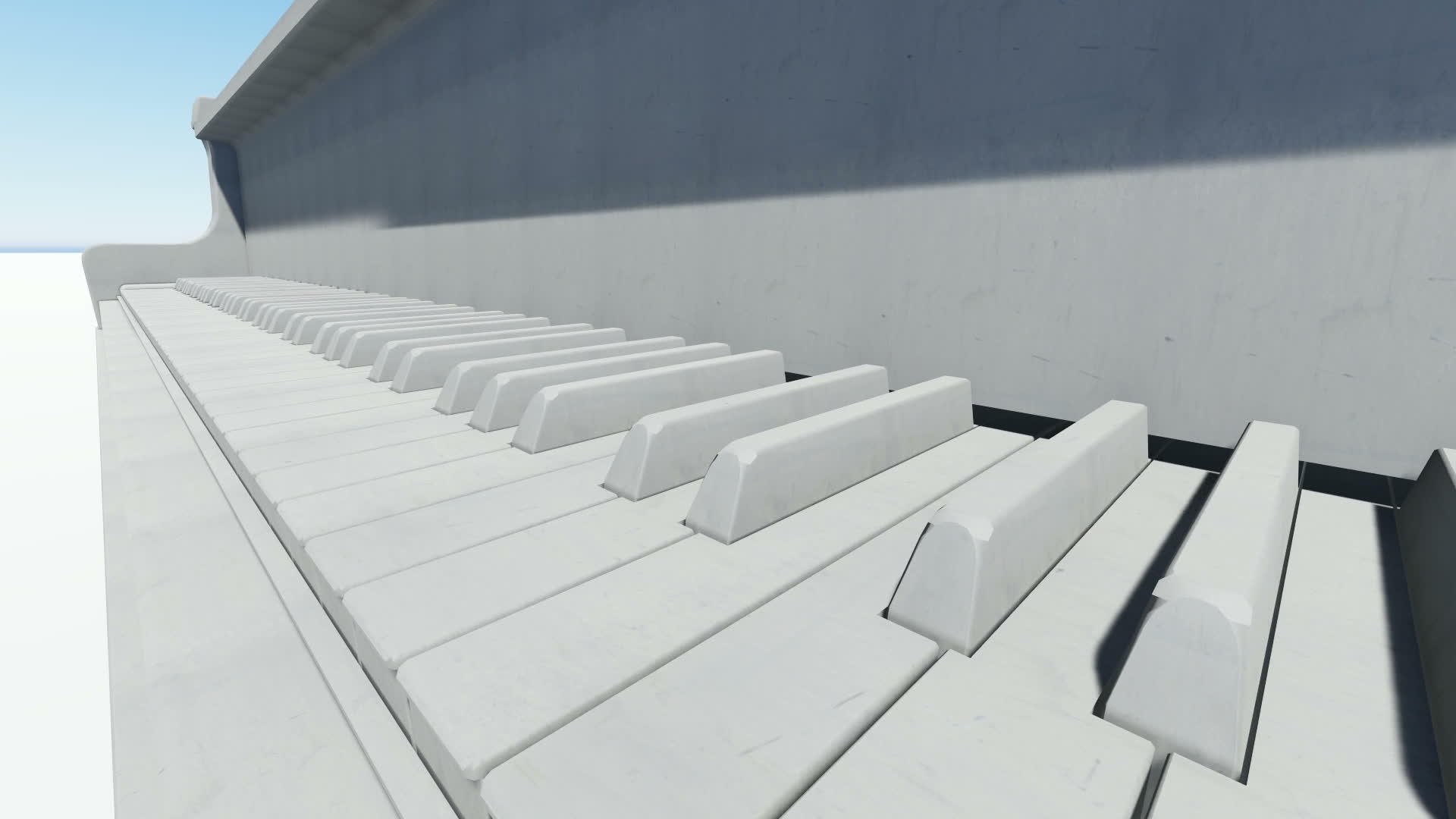 钢琴键3d动画和成像视频的预览图