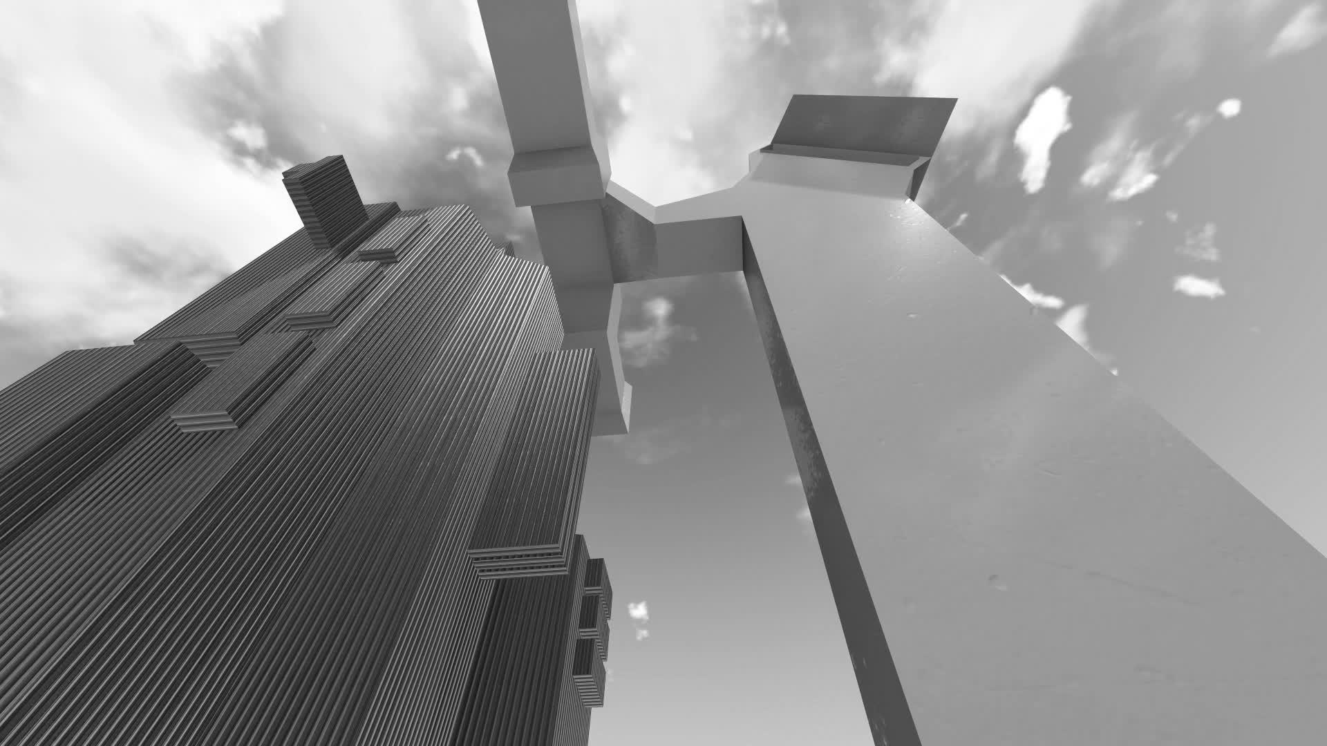 动画和制作公司大楼的图案视频的预览图