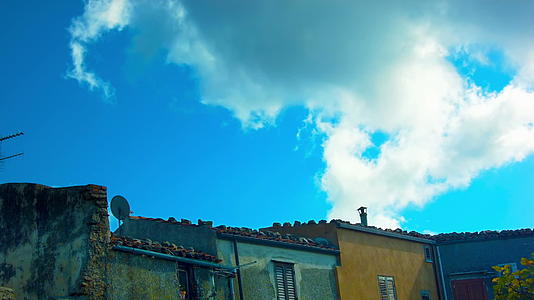 西西里州意大利的浮云视频的预览图