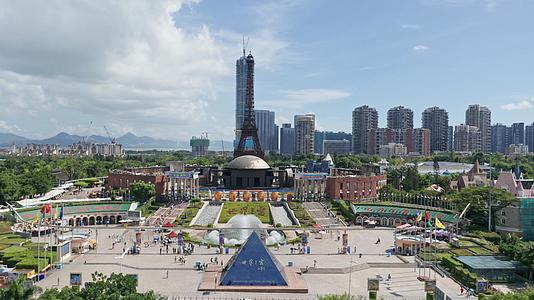 4k深圳世界之窗主题公园视频的预览图